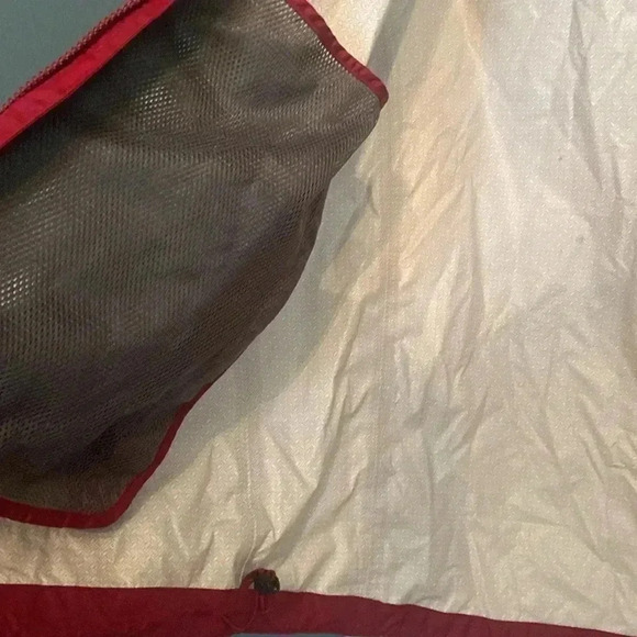 Marmont red rain jacket - medium - note some wear inside - lots of pockets - Picture 7 of 12